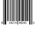 Barcode Image for UPC code 604214450400