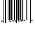 Barcode Image for UPC code 604215888707