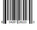 Barcode Image for UPC code 604261262230