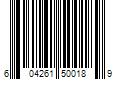 Barcode Image for UPC code 604261500189