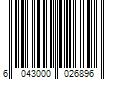 Barcode Image for UPC code 6043000026896