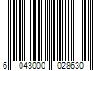 Barcode Image for UPC code 6043000028630