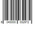 Barcode Image for UPC code 6043000032972