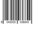 Barcode Image for UPC code 6043000036840