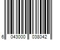 Barcode Image for UPC code 6043000038042