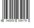 Barcode Image for UPC code 6043000039179