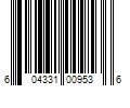 Barcode Image for UPC code 604331009536