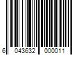 Barcode Image for UPC code 6043632000011