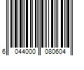 Barcode Image for UPC code 6044000080604