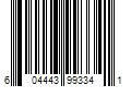 Barcode Image for UPC code 604443993341