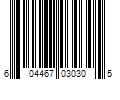 Barcode Image for UPC code 604467030305