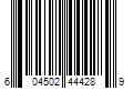 Barcode Image for UPC code 604502444289