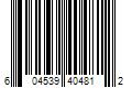 Barcode Image for UPC code 604539404812