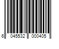 Barcode Image for UPC code 6045532000405