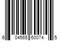 Barcode Image for UPC code 604565600745