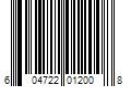 Barcode Image for UPC code 604722012008