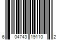 Barcode Image for UPC code 604743191102. Product Name: Pergo Outlast+ Honeysuckle Oak 12 mm T x 6.1 in. W Waterproof Laminate Wood Flooring (16.1 sqft/case)