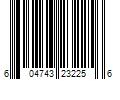 Barcode Image for UPC code 604743232256