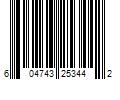 Barcode Image for UPC code 604743253442