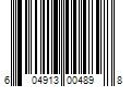 Barcode Image for UPC code 604913004898