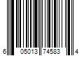 Barcode Image for UPC code 605013745834