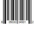 Barcode Image for UPC code 605030349312