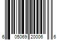 Barcode Image for UPC code 605069200066