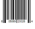 Barcode Image for UPC code 605069200264