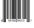 Barcode Image for UPC code 605168543101