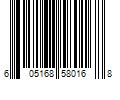 Barcode Image for UPC code 605168580168