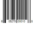 Barcode Image for UPC code 605275000108