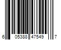 Barcode Image for UPC code 605388475497