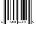 Barcode Image for UPC code 605404674835