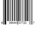 Barcode Image for UPC code 605444077207