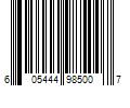 Barcode Image for UPC code 605444985007