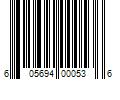 Barcode Image for UPC code 605694000536