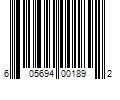 Barcode Image for UPC code 605694001892