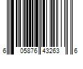 Barcode Image for UPC code 605876432636