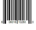 Barcode Image for UPC code 606016102600