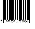 Barcode Image for UPC code 6060250023604