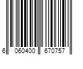 Barcode Image for UPC code 6060400670757