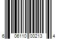 Barcode Image for UPC code 606110002134