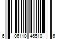 Barcode Image for UPC code 606110465106