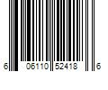 Barcode Image for UPC code 606110524186