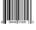 Barcode Image for UPC code 606449078053