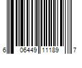 Barcode Image for UPC code 606449111897