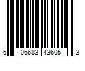 Barcode Image for UPC code 606683436053