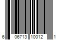 Barcode Image for UPC code 606713100121