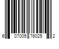 Barcode Image for UPC code 607005760252