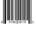 Barcode Image for UPC code 607050291152